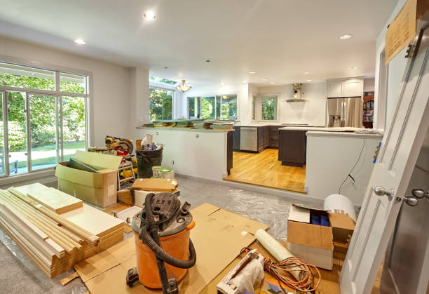 Professional Kitchen Flooring technician working in Cabin John, MD